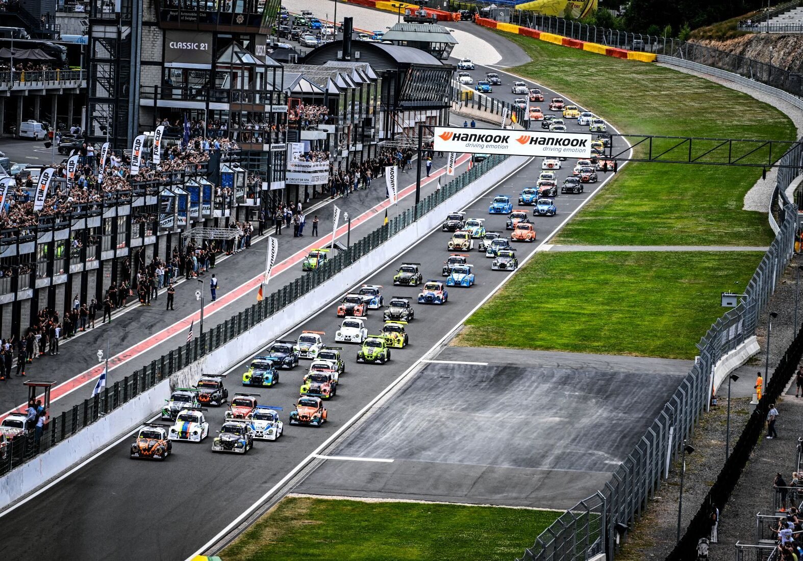 départ 25h fun cup 2025 à Spa - photo de SRS