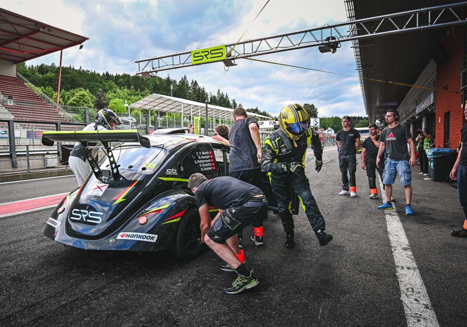 pit stop SRS Fun cup Spa